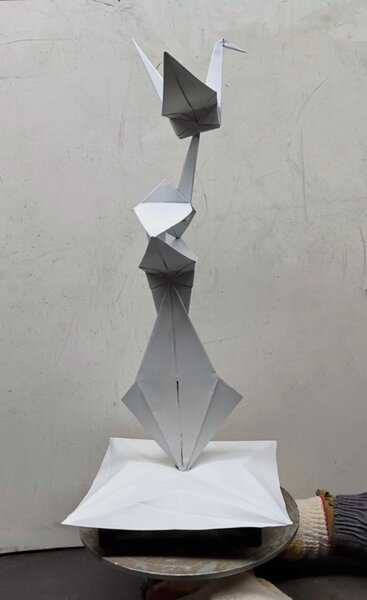 Оригами журавлик